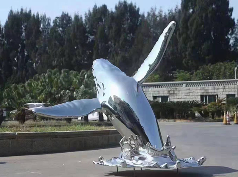 上海崇明島不銹鋼景觀魚(yú)高10米